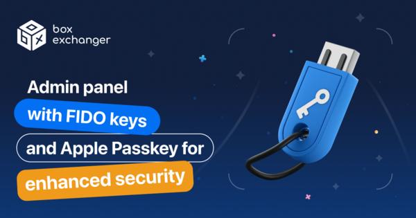 Image for Support for authentication via WebAuthn to access the admin panel