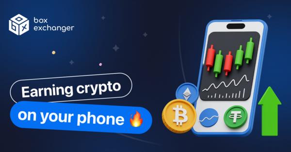 Image for How to earn cryptocurrency on your phone?