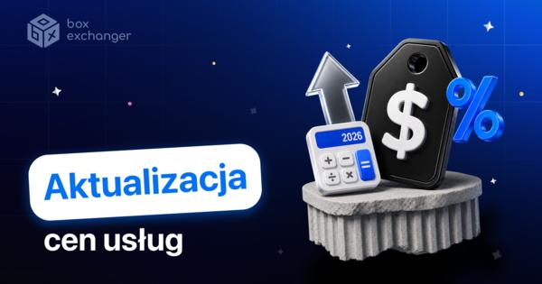 Image for Aktualizacja cen usług związanych z wynajmem i zakupem skryptu serwisu wymiany walut