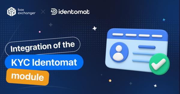 Image for Identomat KYC module integration