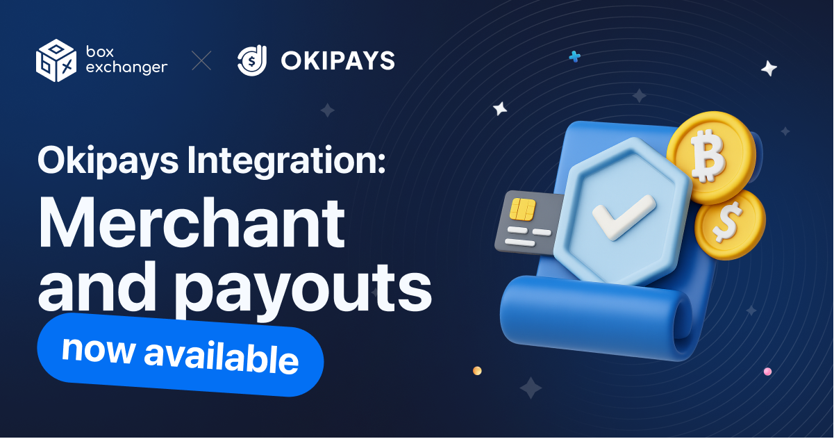 ImageIntegration of Okipays crypto-payment solution