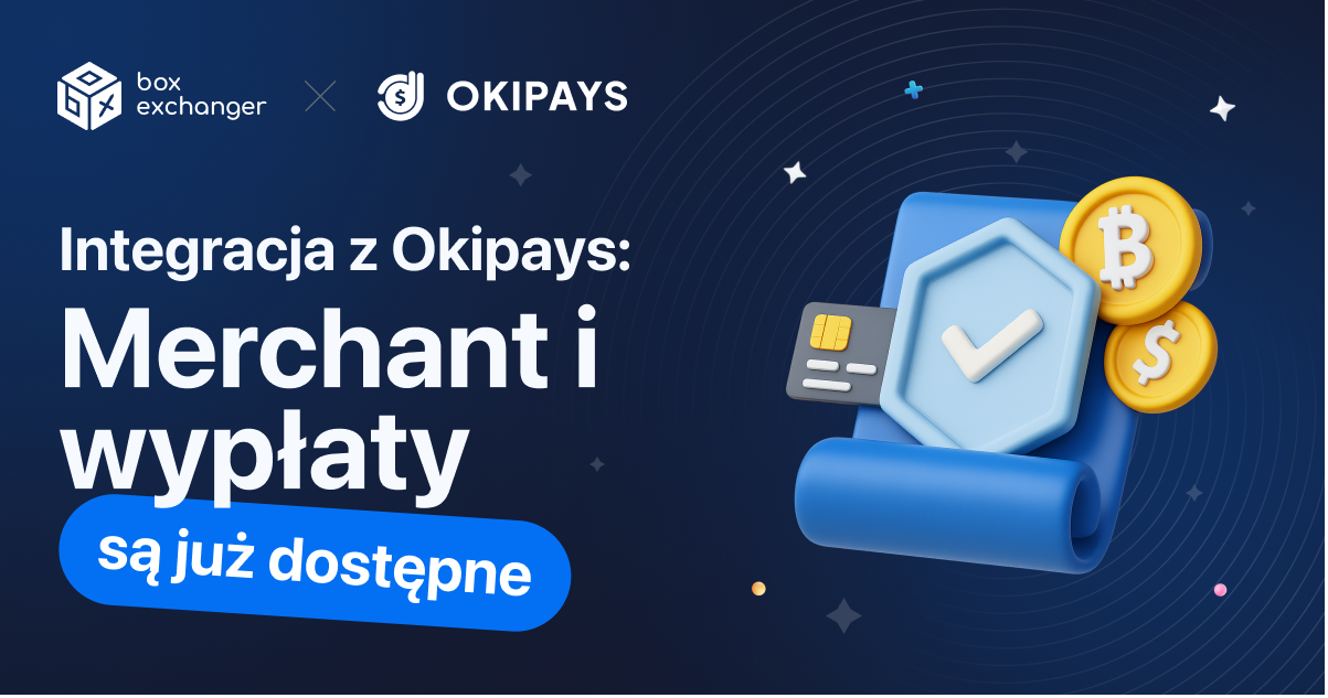 ImageIntegracja rozwiązania płatności kryptograficznych Okipays