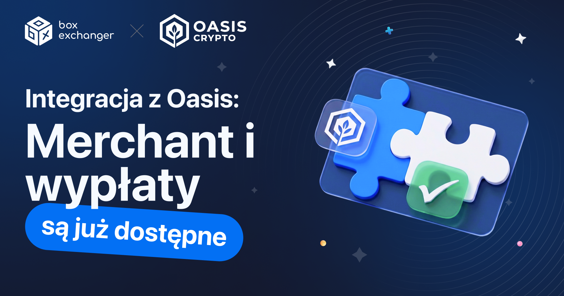 ImageOasis — nowy merchant i moduł wypłat dla kantorów wymiany kryptowalut