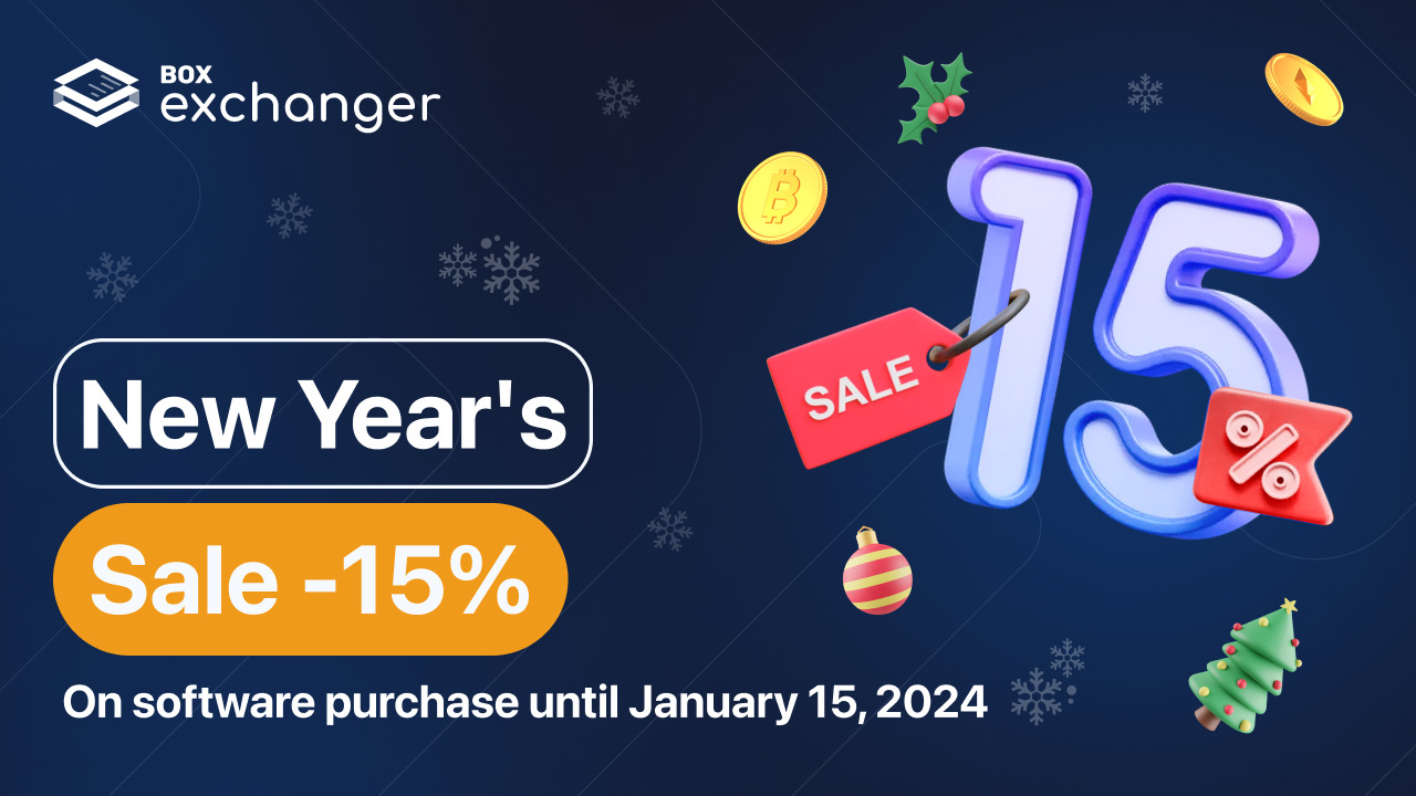 New Year`s sale